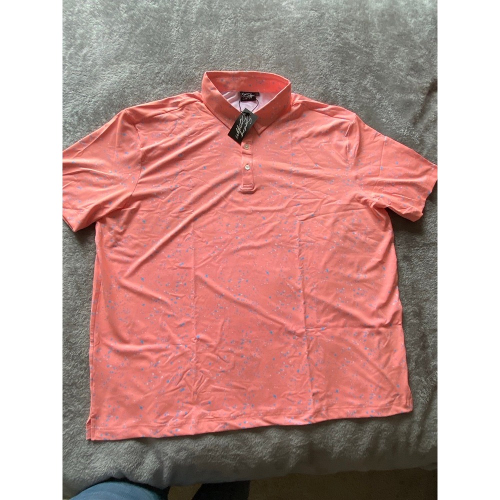 Sunday Swagger Polo Shirt 3XL New Tag Splatter Brisk s18